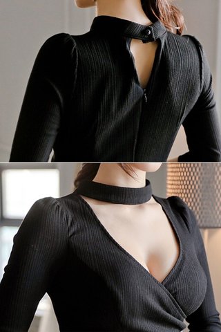 BACKORDER - Joyrie Bodycon Choker Dress