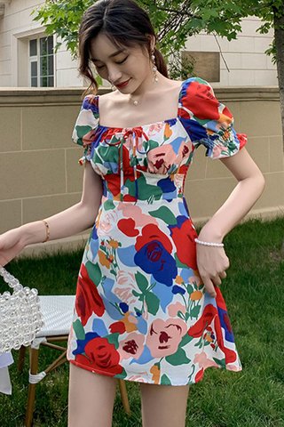 BACKORDER - Caelin Floral Print Dress