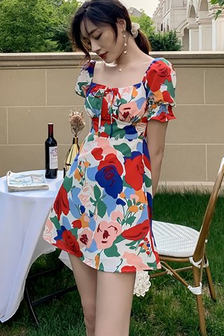 BACKORDER - Caelin Floral Print Dress
