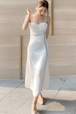 BACKORDER - Suesan Sleeveless Strap Shell Dress