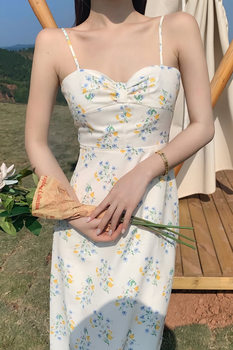 BACKORDER - Ellby Floral Camisole Dress