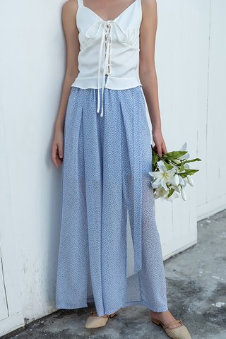 BACKORDER - Sulyn Relaxed Fit High Waist Pant In Pale Blue