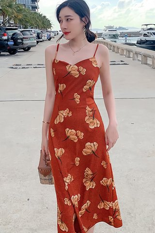 BACKORDER - Sabrina Floral Camisole Midi Dress