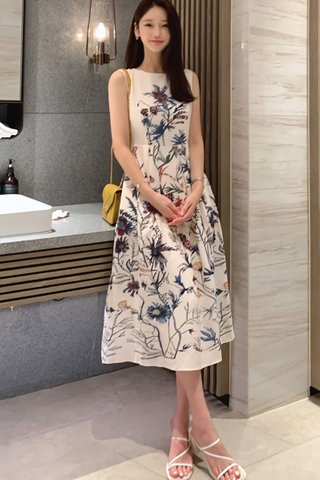 BACKORDER - Kayce Sleeveless Floral Dress