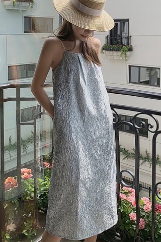 BACKORDER - Cynthia Sleeveless Textured Dress