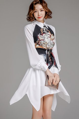 BACKORDER - Paloma Asymmetrical Hem Mini Dress