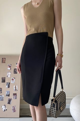 BACKORDER - Florina Side Slit Skirt