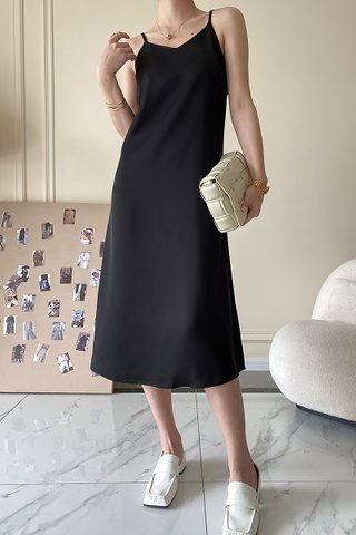 BACKORDER - Sahara Camisole Dress In Black