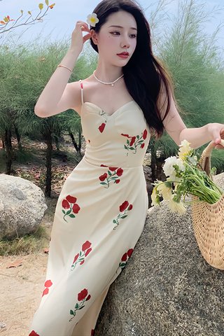 BACKORDER - Pelna Floral Midi Dress