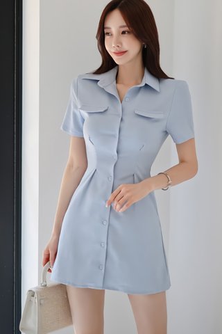 BACKORDER - Trisna Collar Mini Dress