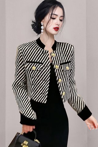 BACKORDER - Jorcie Stripe Outerwear